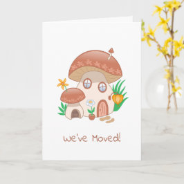 Whimsical Mushroom House Wir bewegten Karte