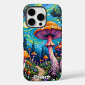 Whimsical Mushroom Meadow Case-Mate iPhone Hülle (Rückseite)