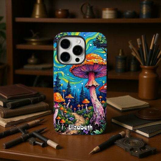 Whimsical Mushroom Meadow Case-Mate iPhone Hülle