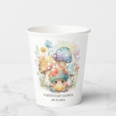 Whimsical Mushroom Pappbecher (Rückseite)