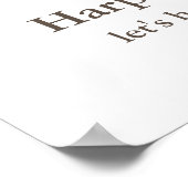 Whimsical Mushroom Poster (Ecke)