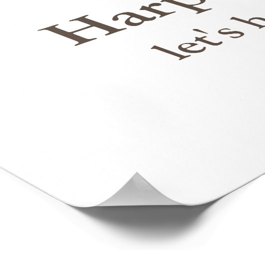 Whimsical Mushroom Poster (Ecke)