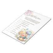 Whimsical Mushroom raten den Preis Notizblock (angewinkelt)