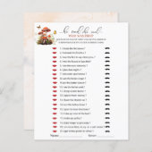 Whimsical Mushroom Watercolor Er sagte, sie sagte (Vorne/Hinten)