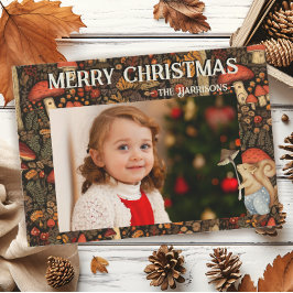 Whimsical Mushroom Woodland Foodland Weihnachten