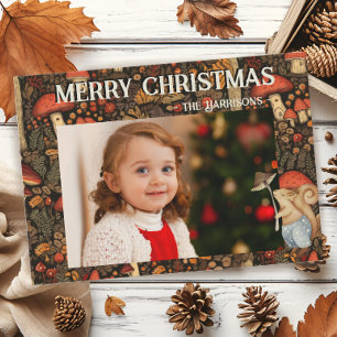 Whimsical Mushroom Woodland Foodland Weihnachten