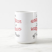 Whimsical music "For the Liebe of music" Kaffeetasse (Mittel)