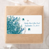 Whimsical Musical Vintag Birds Save the Date (Insitu)