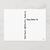 *~* Whimsical Muttertag AP72 Foto Herz Feiertagspostkarte (Rückseite)