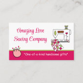 Whimsical Nähmaschine3 Visitenkarte (Vorderseite)