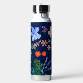 Whimsical Nature Art Wasserflasche Trinkflasche (Links)