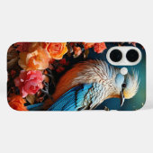 Whimsical Nature Blue Bird Case-Mate iPhone Hülle (Rückseite (Horizontal))