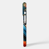 Whimsical Nature Blue Bird Case-Mate iPhone Hülle (Rückseite / Links)