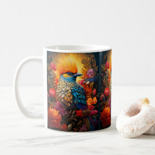 Whimsical Nature Blue Bird Nr. 2 Kaffeetasse