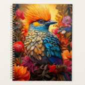 Whimsical Nature Blue Bird Nr. 2 Planer (Vorderseite)