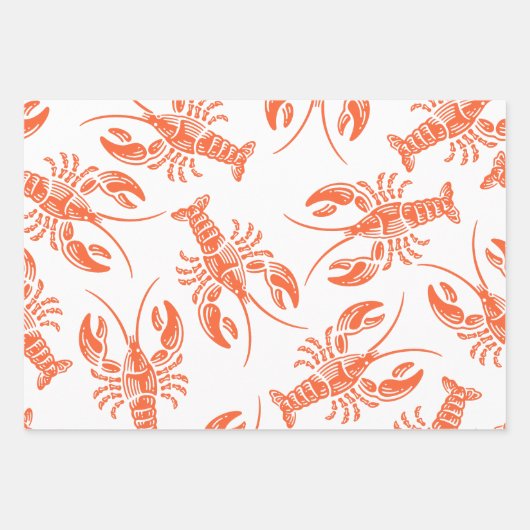 Whimsical Nautical Beach gepflegt Geschenkpapier Set (Vorderseite 3)