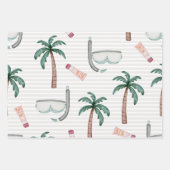 Whimsical Nautical Beach gepflegt Geschenkpapier Set (Vorderseite 2)