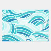 Whimsical Nautical Beach gepflegt Geschenkpapier Set (Vorderseite)