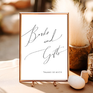 Whimsical Neutral Baby Duschbücher und Geschenke Poster