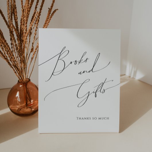 Whimsical Neutral Baby Duschbücher und Geschenke Sockelschild