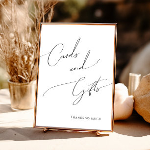 Whimsical Neutral Baby Shower Cards und Geschenke Poster