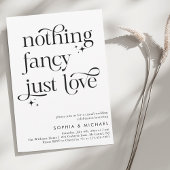 Whimsical Nichts Extravagant nur Liebe Lässig Hoch Einladung