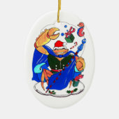Whimsical Niedlich Alaska Wildlife Keramik Ornament (Vorne)