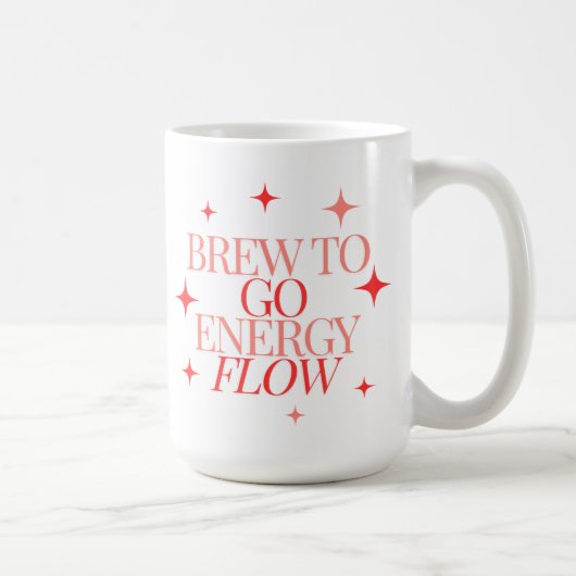 Whimsical Niedlich Brew to go Energy Flow Kaffee T Kaffeetasse (Rechts)