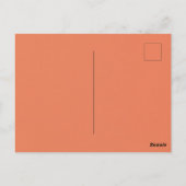 Whimsical Niedlich Daisy Postcard - Playful Floral Postkarte (Rückseite)