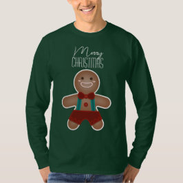 Whimsical Niedlich Gingerbread Frohe Weihnachtsfei T-Shirt