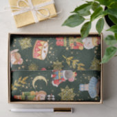 Whimsical Niedlich Nutcracker Ballet Dolls Fx Glit Seidenpapier (Geschenk)