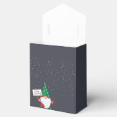 Whimsical Niedlich Stylish Frohe Weihnachtsgnome Geschenkschachtel (Geöffnet)