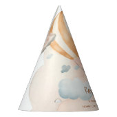 Whimsical Niedlich Tiger Hot Air Ballon 1. Geburts Partyhütchen (Links)