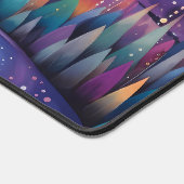 Whimsical Night - Fluss, Bäume und Berge Schreibtischunterlage (Ecke)