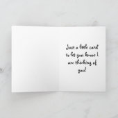 Whimsical Nun Art Geschenke Karte (Innenseite)