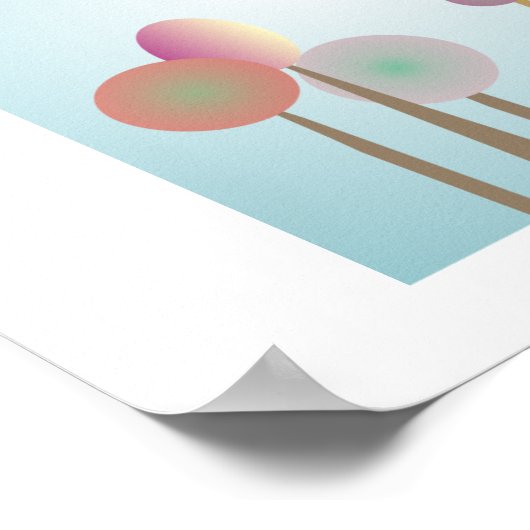 Whimsical Nuns "Soaring Nun" Art Poster (Ecke)