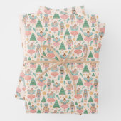 Whimsical Nutcracker Gift Wrap Geschenkpapier Set (Beispiel)