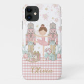 Whimsical Nutcracker Pastell Pink Weihnachtsballet Case-Mate iPhone Hülle (Rückseite)