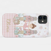 Whimsical Nutcracker Pastell Pink Weihnachtsballet Case-Mate iPhone Hülle (Rückseite (Horizontal))