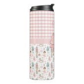 Whimsical Nutcracker Pastell Pink Weihnachtsballet Thermosbecher (Nach links gedreht)