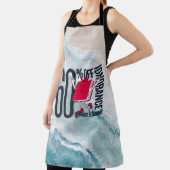 Whimsical Ocean Waves 60 Percent Off Ignorance All Schürze (InSitu)