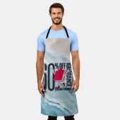 Whimsical Ocean Waves 60 Percent Off Ignorance All Schürze (Getragen)