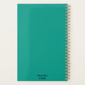 Whimsical Octopus Oil Painting Nautical Beach Planer (Rückseite)