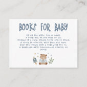 Whimsical Oh Boy Watercolor Doodle Kinderdusche Begleitkarte (Vorderseite)