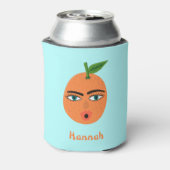 Whimsical Orange CUSTOMIZE IT Dosenkühler (Kanne Rückseite)