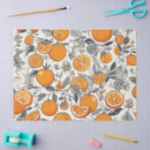 Whimsical Orange Deluxe Seidenpapier (Basteln)