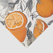 Whimsical Orange Deluxe Seidenpapier (Detail)