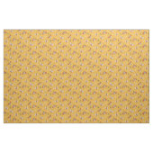 Whimsical Orange Ecru Moths Stoff (Fat Quarter (45,7 x 55,9 cm))