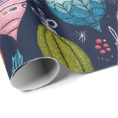 Whimsical Ornament Christmas Geschenkpapier (Rolleneckpunkt)
