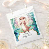 Whimsical Otter Baby Dusche Geschenktütchen (Ausgeschnitten)